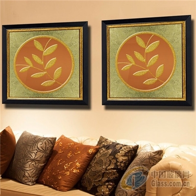 藝術(shù)玻璃畫(huà)應(yīng)用于家居背景墻裝飾,產(chǎn)品視窗-中國(guó)玻璃網(wǎng)