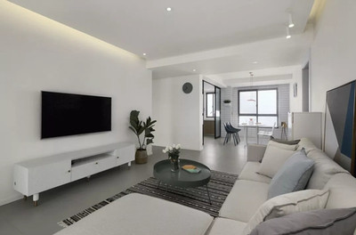 合肥115平簡約風三室兩廳裝修效果圖,簡單清新又不失溫馨感!